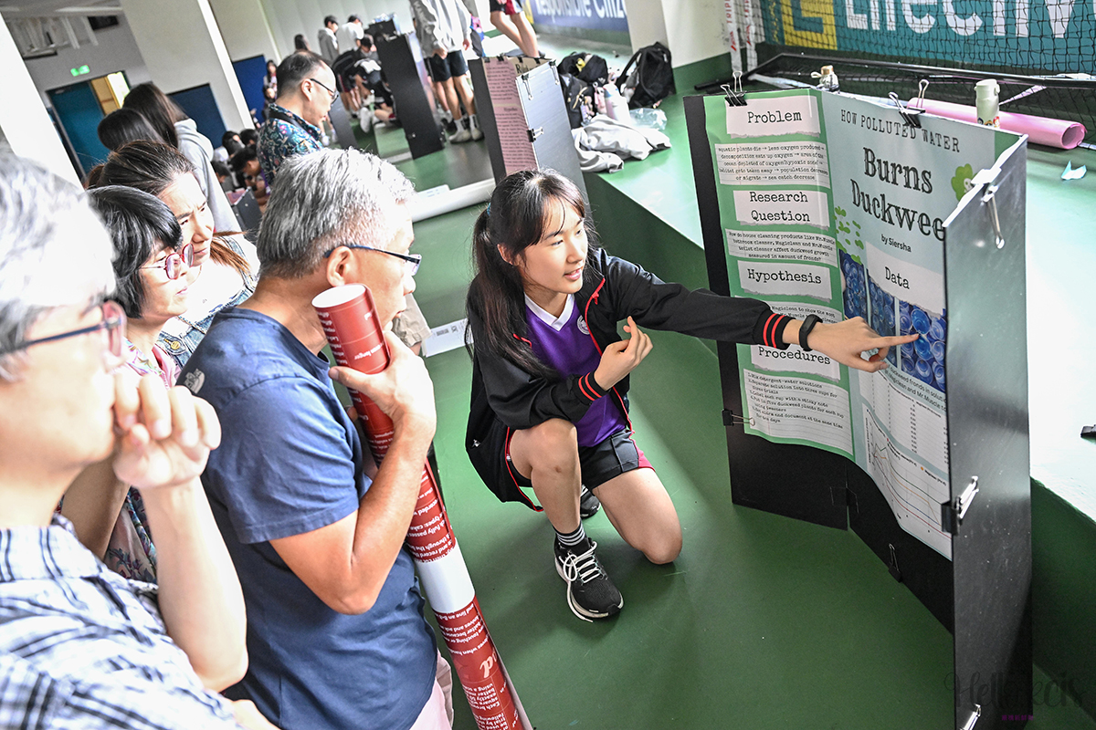康橋秀岡科學展覽登場　學生從生活議題展現自主探究力